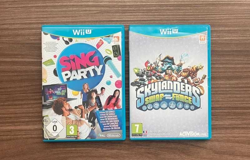Lot 2 jocuri Nintendo Wii U