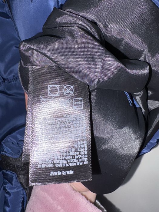 Geacă XL The North Face albastru bleumarin negru neagra noua new never