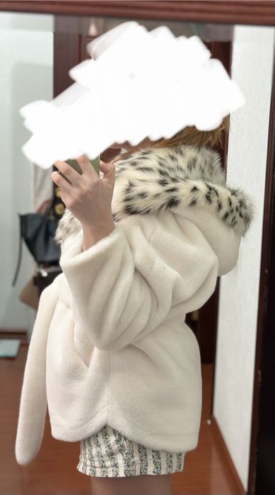 Продам шубу из натуральной стриженой рыси