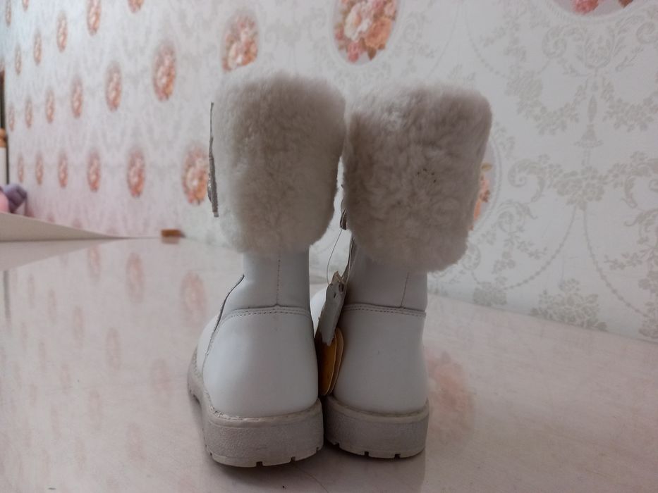 Зимние сапоги натуральная кожа