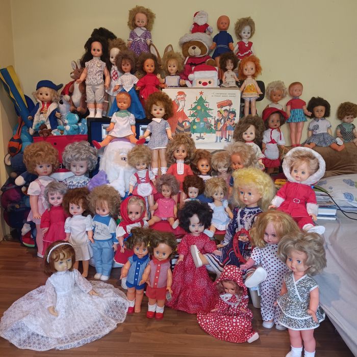 Ретро кукли , кукли от соца ,стари кукли