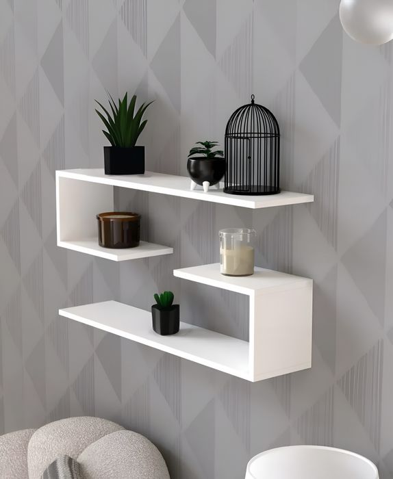 Настенная полка интерьерная (пара)