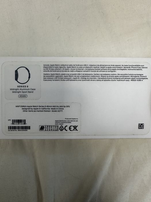 Apple watch 8 45mm 96% sanatate
