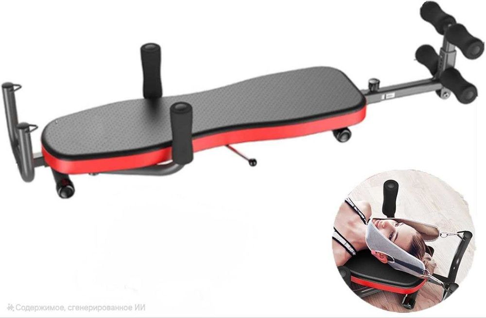 Тракционный стол. Умуртқа поғонасини даволаш учун тренажёрлар. (Грижа)