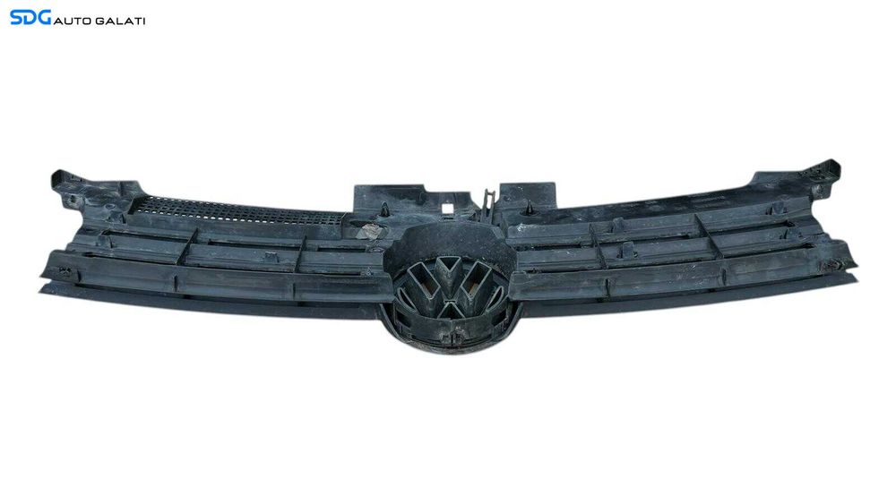 Grila Centrala cu Emblema Sigla de pe Bara Spoiler Fata Volkswagen Golf 4 1998 - 2005 Cod 1J0853655D 1J0853651F 1J0853653A [L5329]