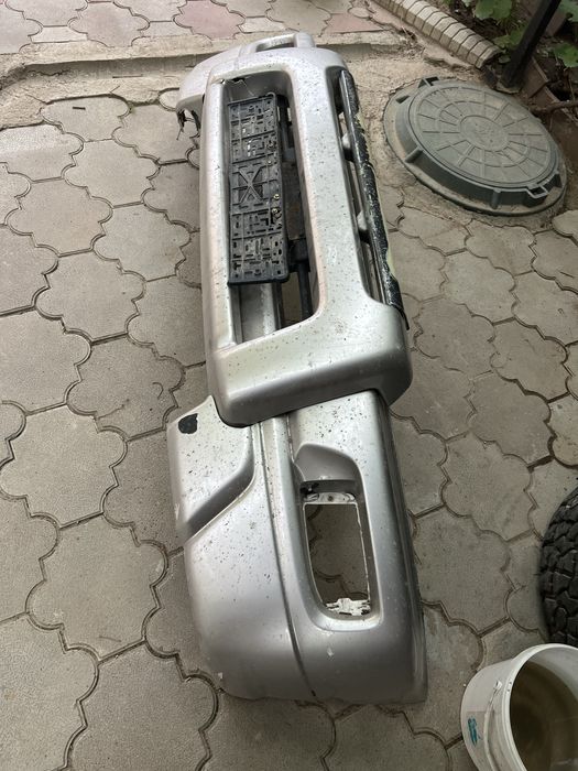 Бампер с губой (накладкой)