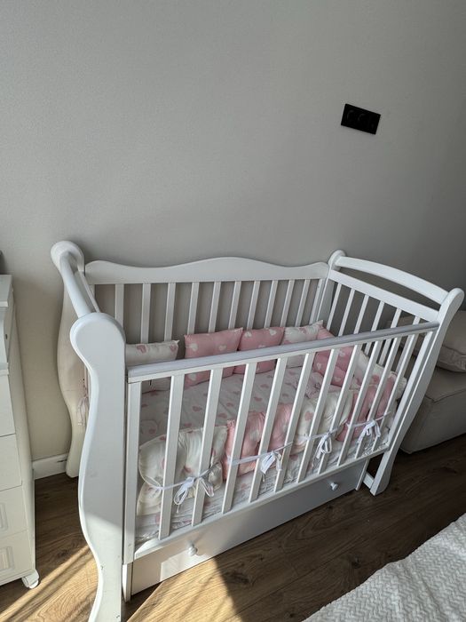 Детская кроватка-манежка