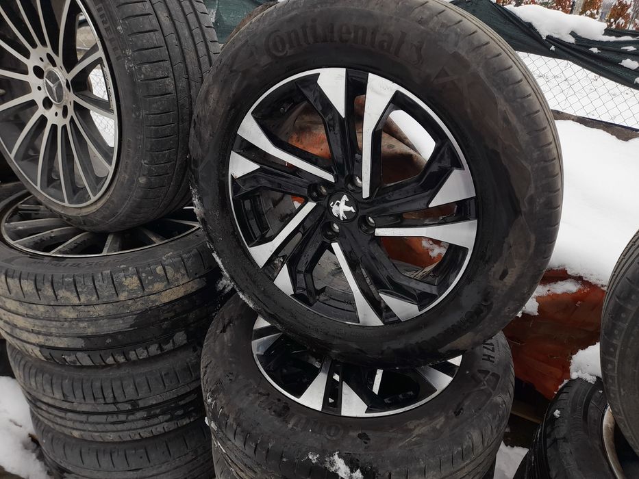 Jante R17 Peugeot cauciucuri 2023 206 # 207 *208 # 2008 *307 * 3008