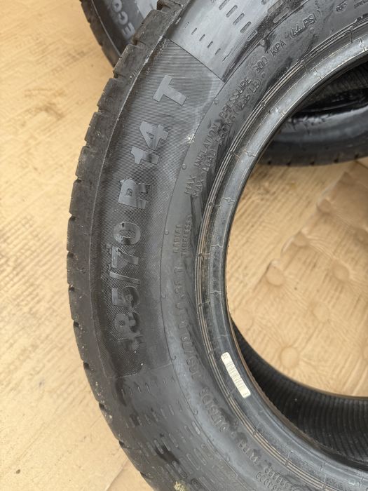 3 бр летни гуми Continental 185/70 R14 DOT 18/17 6мм