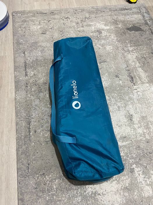 Pătuț pliant Lionelo Stefi 120x60 cm – Green Turquoise