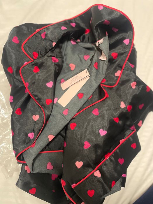 Pijama lunga satin Victoria’s Secret