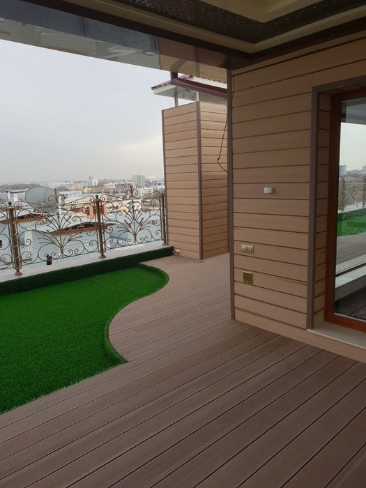 Террасная доска из древесно-полимерного композита (дпк) Taxtplast