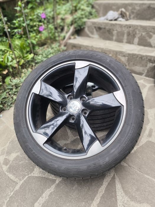 Продавам джанти с гуми , джанти Rottor 5x112 R17