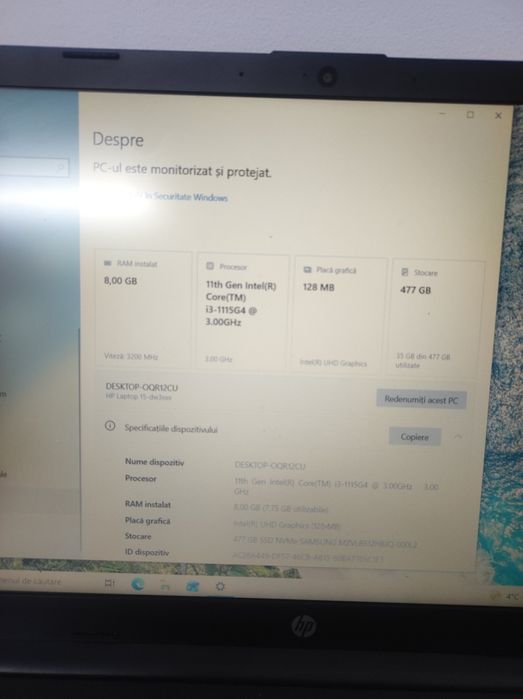 Laptop HP 15DW3043nq