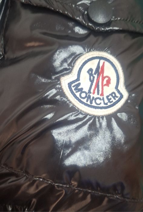 Geaca Moncler Maya Black (Model Lucios Cu Puf