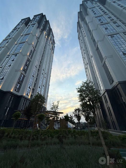 SAF TOWERS | 2-КОМН. | 47,6 М² | 16/26 ЭТАЖ | М. УЛУГБЕК |предчистовая