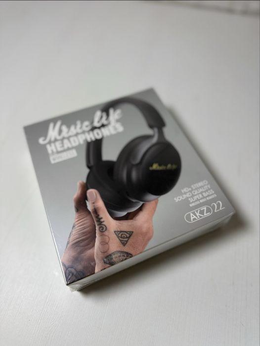 Căști Wireless Over-Ear Bluetooth Bibica Edition Model AKZ22 – Sunet Stereo HD, Bass Puternic, Microfon Integrat pentru Apeluri și Gaming,