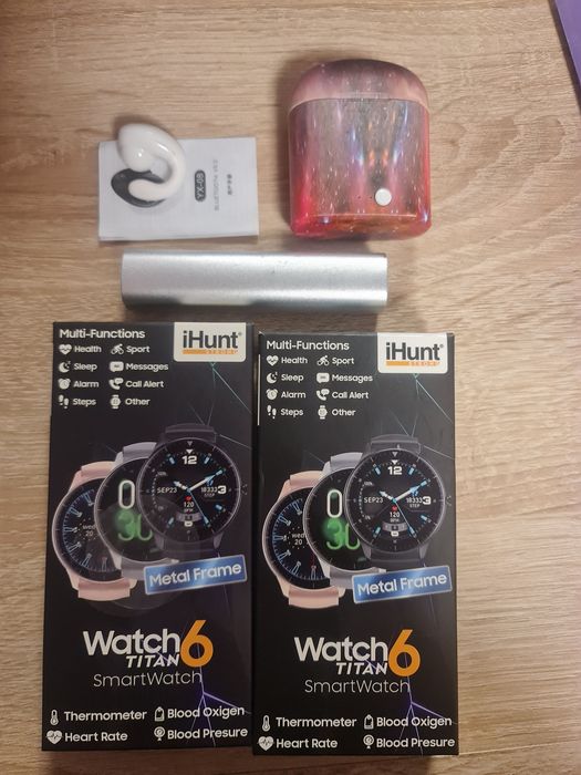 1+1 Смарт часовник i Hunt 6 watch 6 titan+ подаръци