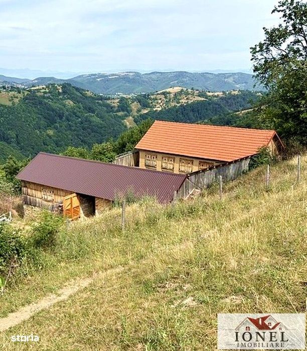 Casa cu 8,4 ha teren pe Valea Sebesului