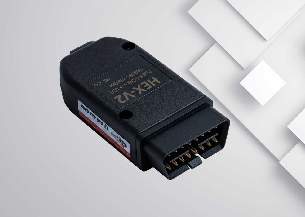 Гаранция! VCDS VAG-COM 25.3 HEX-V2 Автодиагностика за VW/AUDI/Skoda