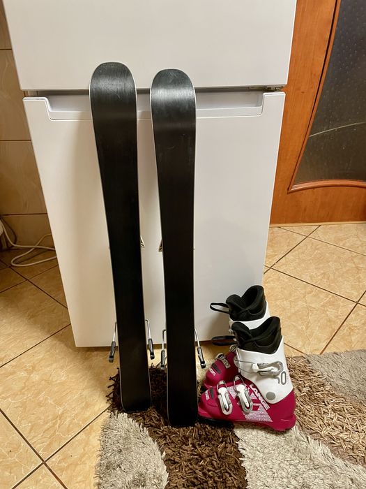 Schiuri copii 80 cm atomic cu clapari skiuri