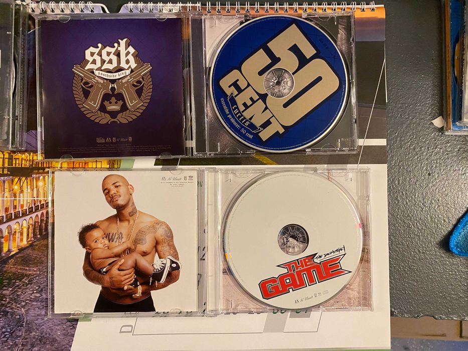 Оригинални  Албуми Дискове Eminem 50 Cent G Unit d12  CD 1999-2005
