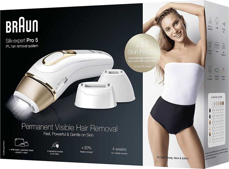 Фотоепилатор Braun Silk-expert Pro 5 IPL (PL5267) НОВО