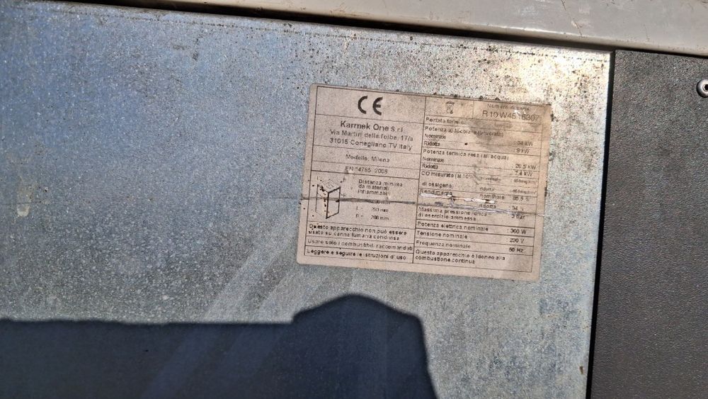 Centrala pe peleți Karmek One Milena de 31 kW