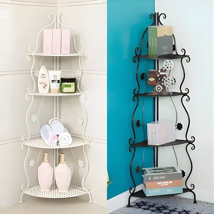 Елегантен ъглов рафт