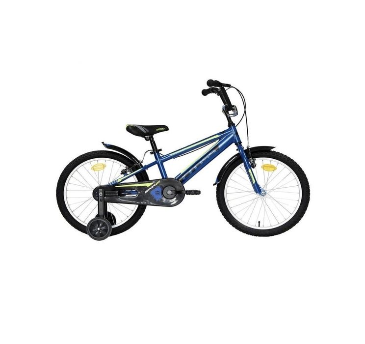 Детски велосипед CROSS Boxer Alloy 20″ – като нов + помощни колела