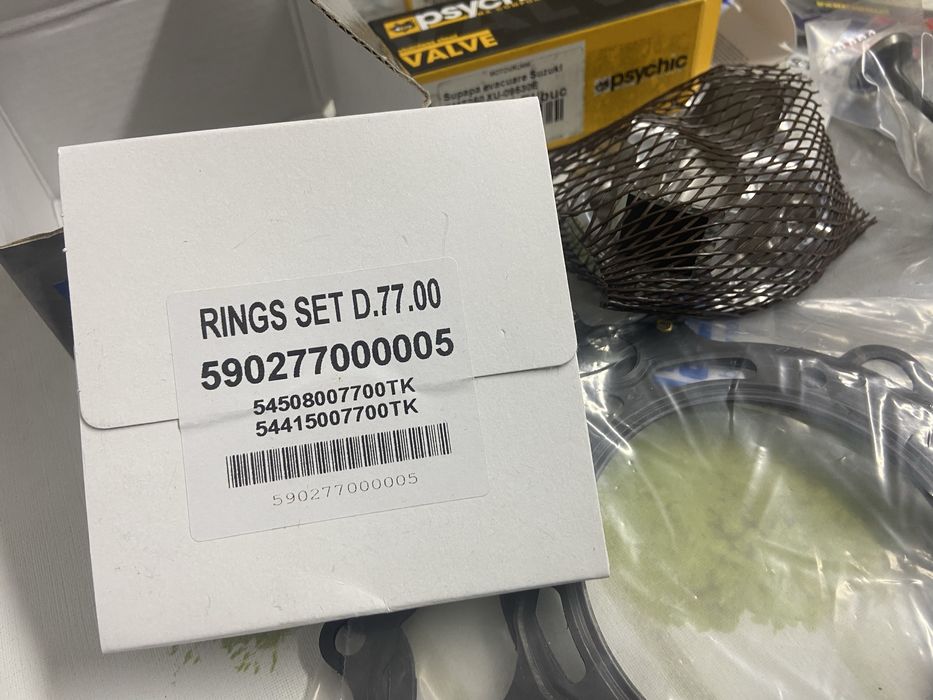 Piston,segmenti,supape-moto Rmz 250