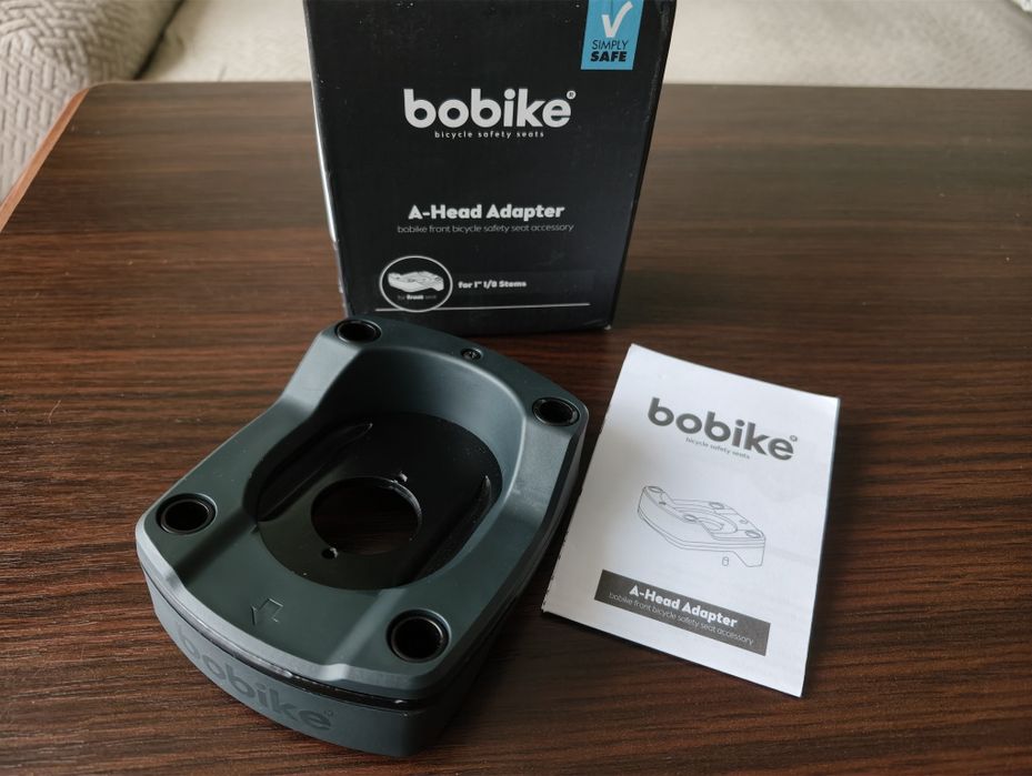 Bobike A-Head Adapter за тънък монтаж на детско столче отпред на велосипед