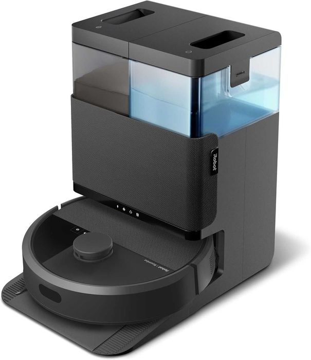 Прахосмукачка Робот iRobot Roomba Plus 405 Combo Докинг Станция Самопочистване AutoWash LiDAR 7000Pa