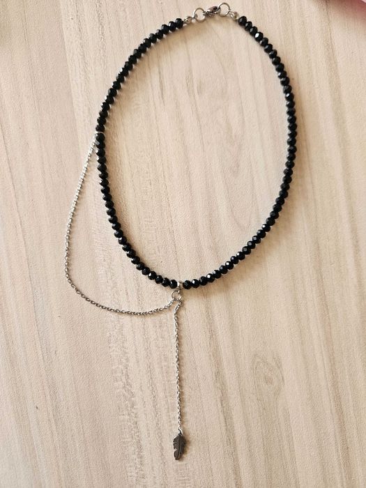 Нежно колие „Midnight Feather“