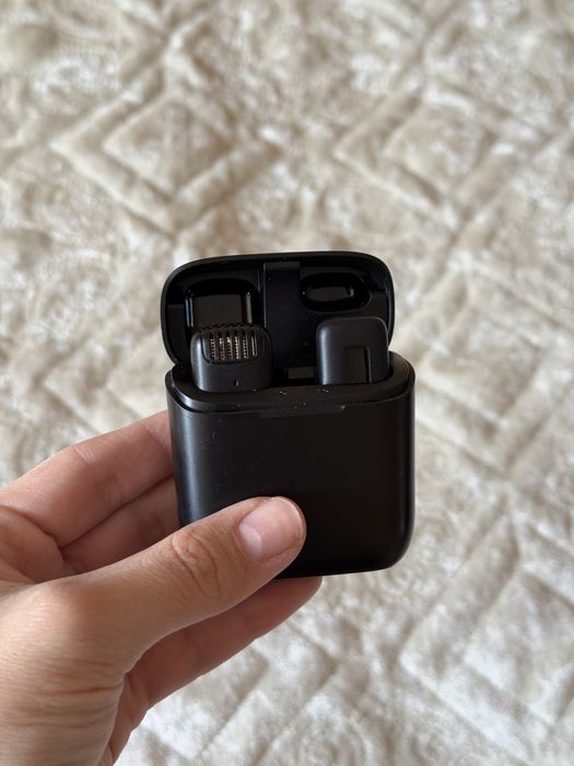 Петличка микрофон на iphone