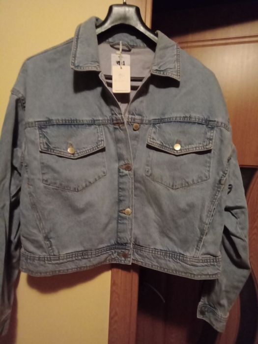 Geaca   Dama Marime 44 Albastru  Deschis Nou