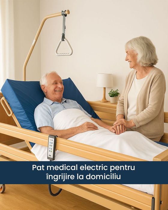 Inchiriere pat medical electric, de spital, cu saltea inclusă