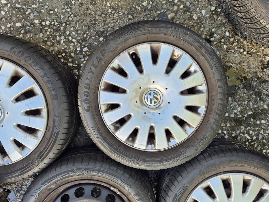 4бр стоманени джанти за фолксваген голф пасат/ 6.5ж Х16/ ет50/5Х 112/