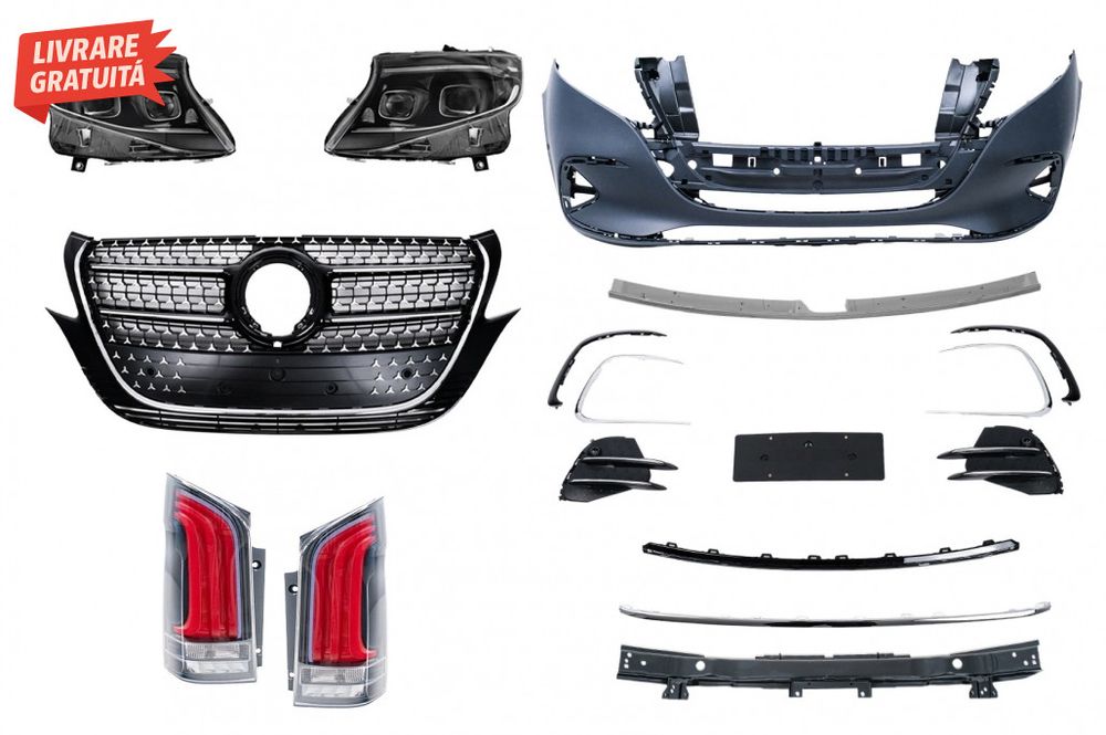 Kit Exterior Complet Mercedes Vito (2020-2024)