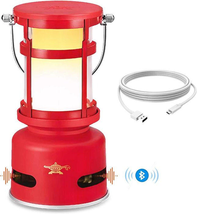 LED къмпинг лампа с блутуут колонка, 2 в 1