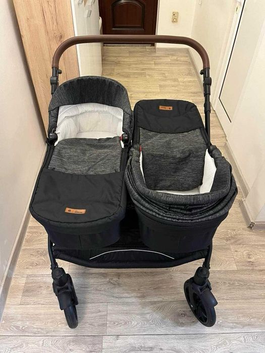 Dorjan Quick Twin 3в1 - Количка за близнаци