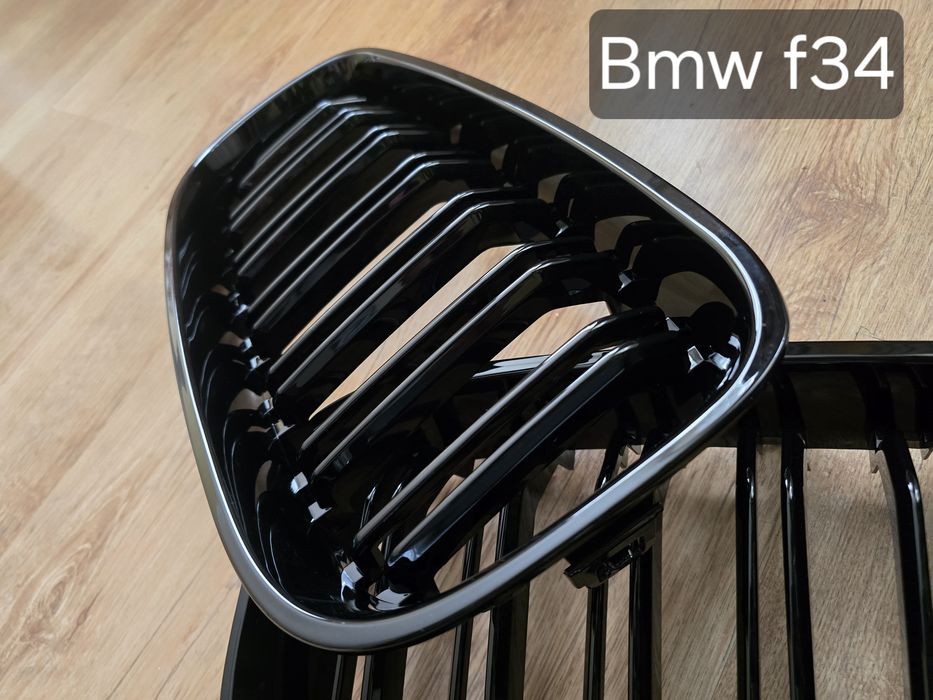Grile nari duble Bmw seria 3 GT f34