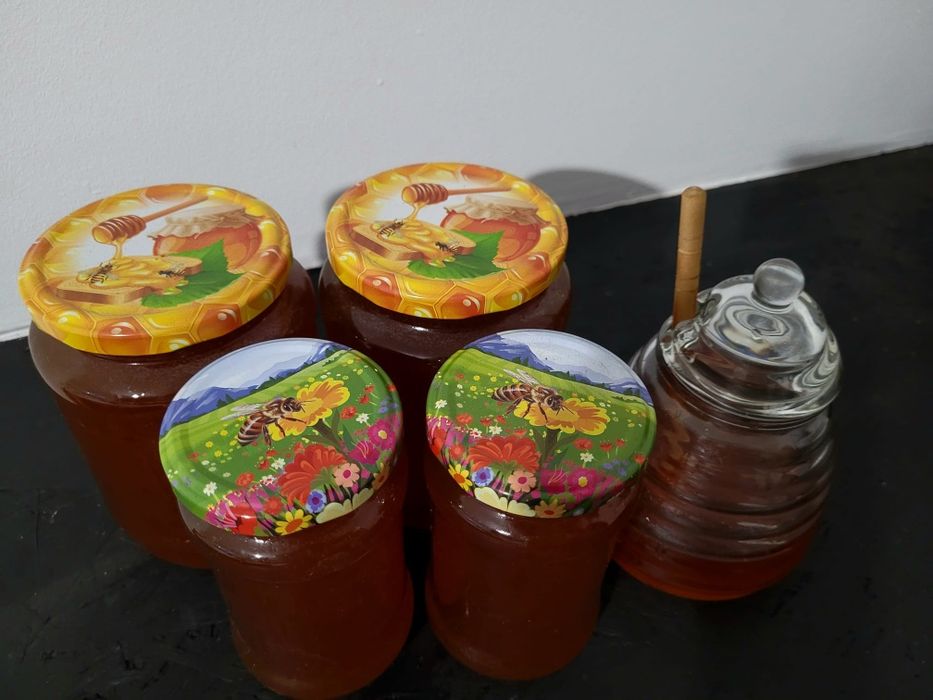 Miere de rapiță și polifloră din stupină  proprie