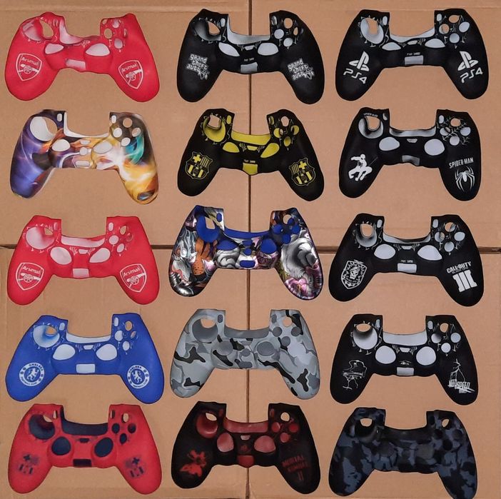 Oптом Силиконовые чехлы для PS3,PS4,PS5 джойстиков (Новые)