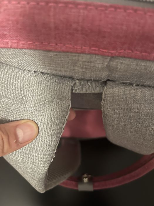 Раница за бебешки принадлежности за количка Lorelli Tina, Pink Grey