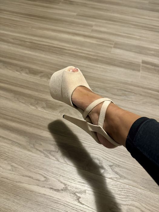 Sandale NOI cu Toc 20cm