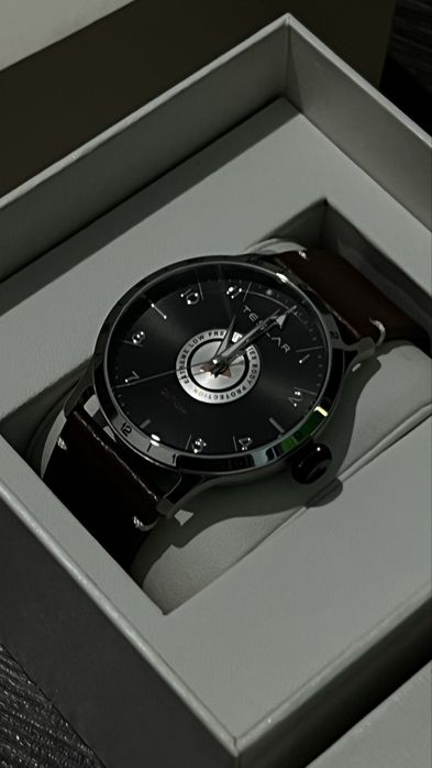 1. Ceas TESLAR Re-Balance T-7 GMT TW-018 NOU Sigilat - Swiss Made - Protecție EMF