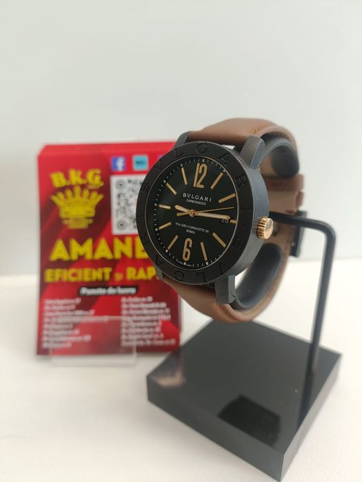 Ceas Bvlgari Carbongold Amanet BKG