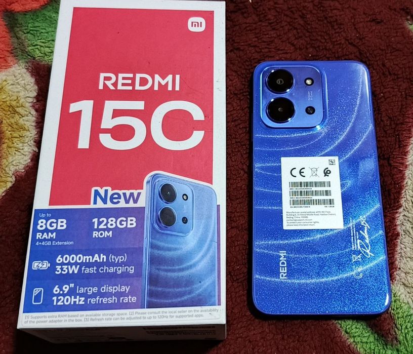 Мобильный телефон модель  Redmi 15 C