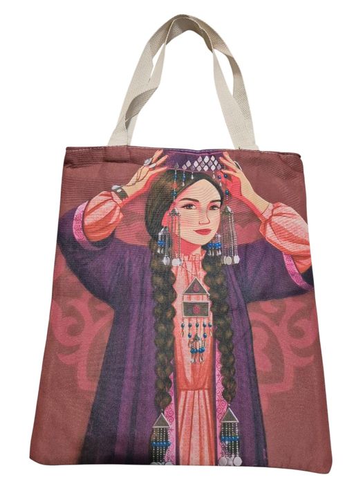 Сумка шоппер в этно стиле